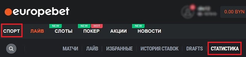 Результаты и статистика