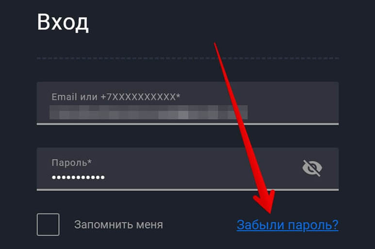 Окно авторизации