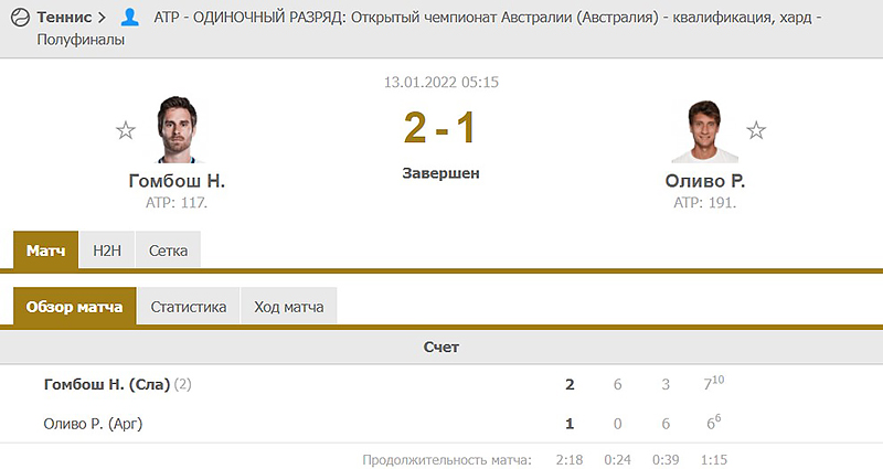 Сервис статистики