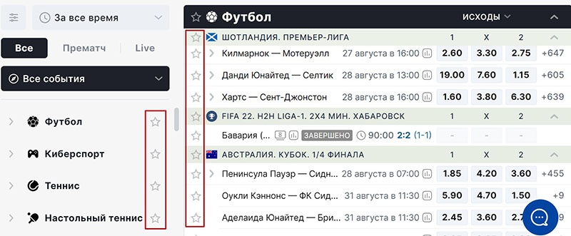 Избранное