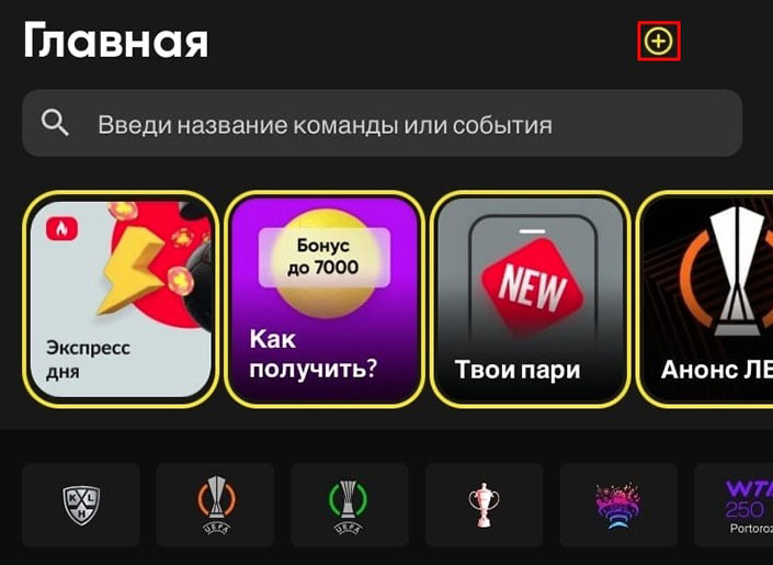 Внесение средств