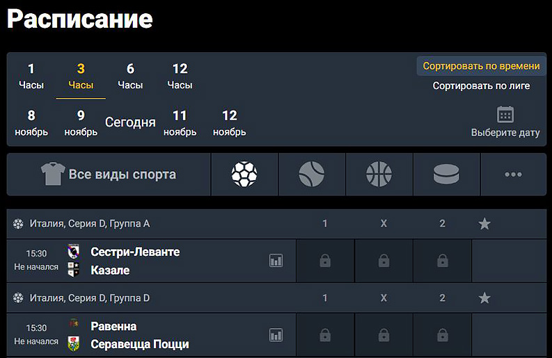 Результаты