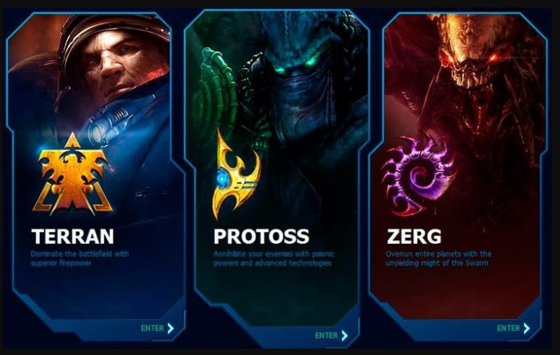 Сайт Blizzard Entertainment